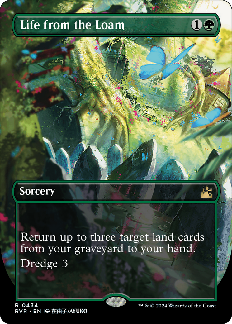 Life from the Loam (Anime Borderless) [Ravnica Remastered] | Odin's Place