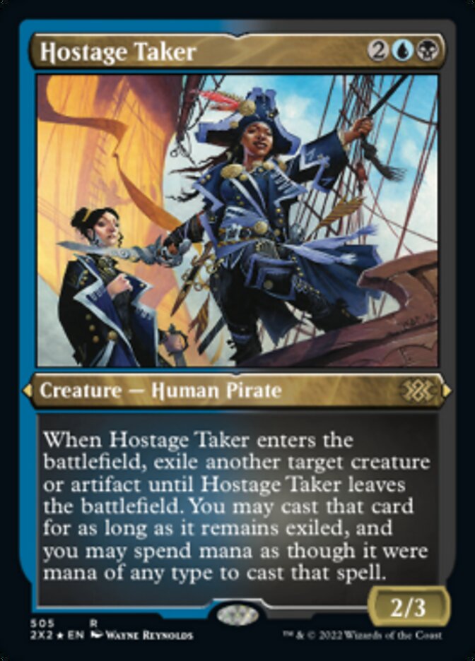 Hostage Taker (Foil Etched) [Double Masters 2022] | Odin's Place