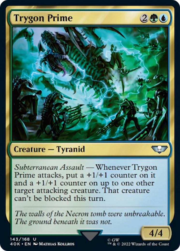 Trygon Prime (Surge Foil) [Warhammer 40,000] | Odin's Place