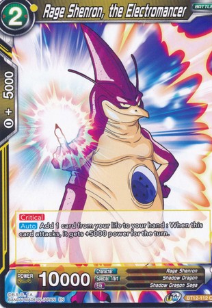 Rage Shenron, the Electromancer (BT12-112) [Vicious Rejuvenation] | Odin's Place