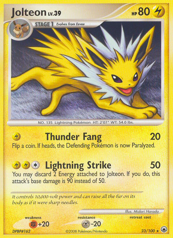 Jolteon (23/100) [Diamond & Pearl: Majestic Dawn] | Odin's Place