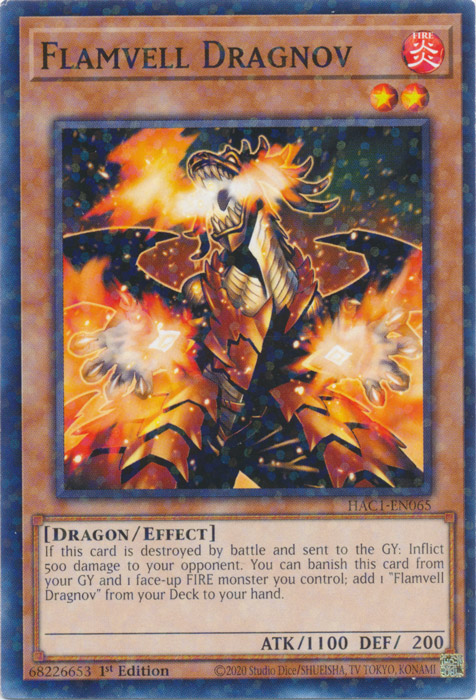 Flamvell Dragnov (Duel Terminal) [HAC1-EN065] Common | Odin's Place