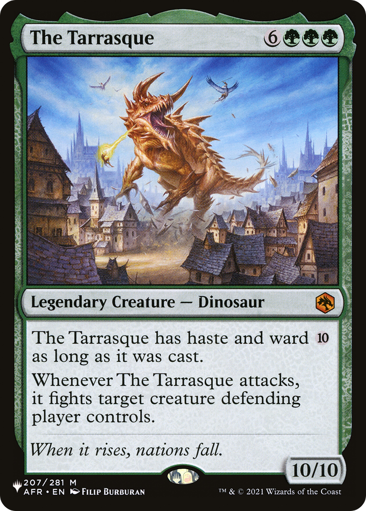 The Tarrasque [The List] | Odin's Place