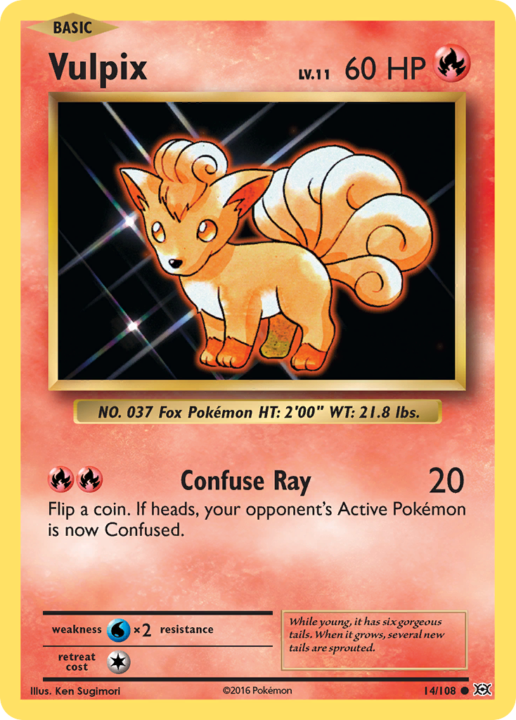 Vulpix (14/108) [XY: Evolutions] | Odin's Place