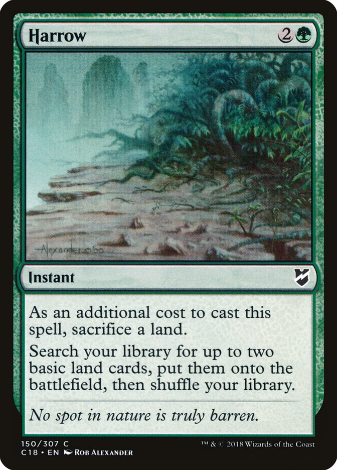 Harrow (150) [Commander 2018] | Odin's Place