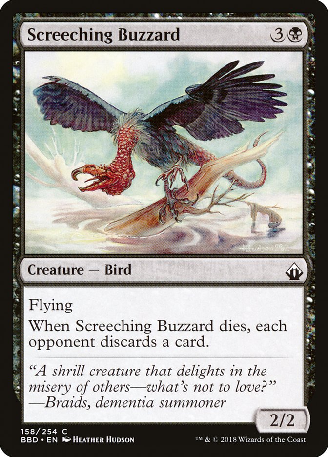 Screeching Buzzard (158) [Battlebond] | Odin's Place