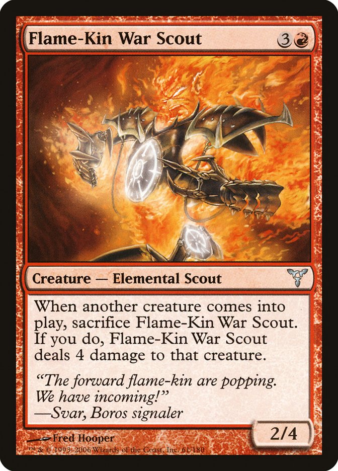 Flame-Kin War Scout (61) [Dissension] | Odin's Place