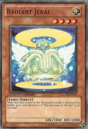 Radiant Jeral [GLD4-EN017] Common | Odin's Place