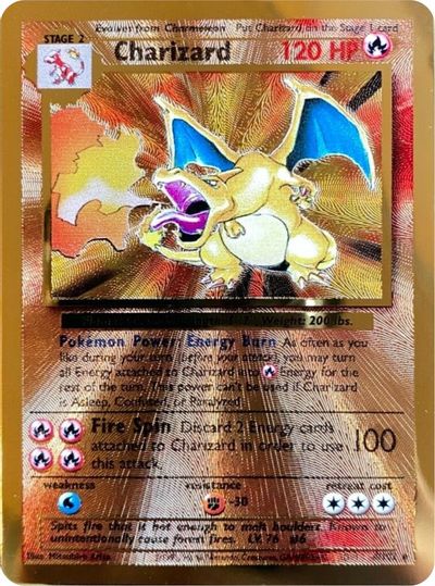 Charizard (4/102) (Celebrations Metal Card) [Celebrations: 25th Anniversary] | Odin's Place