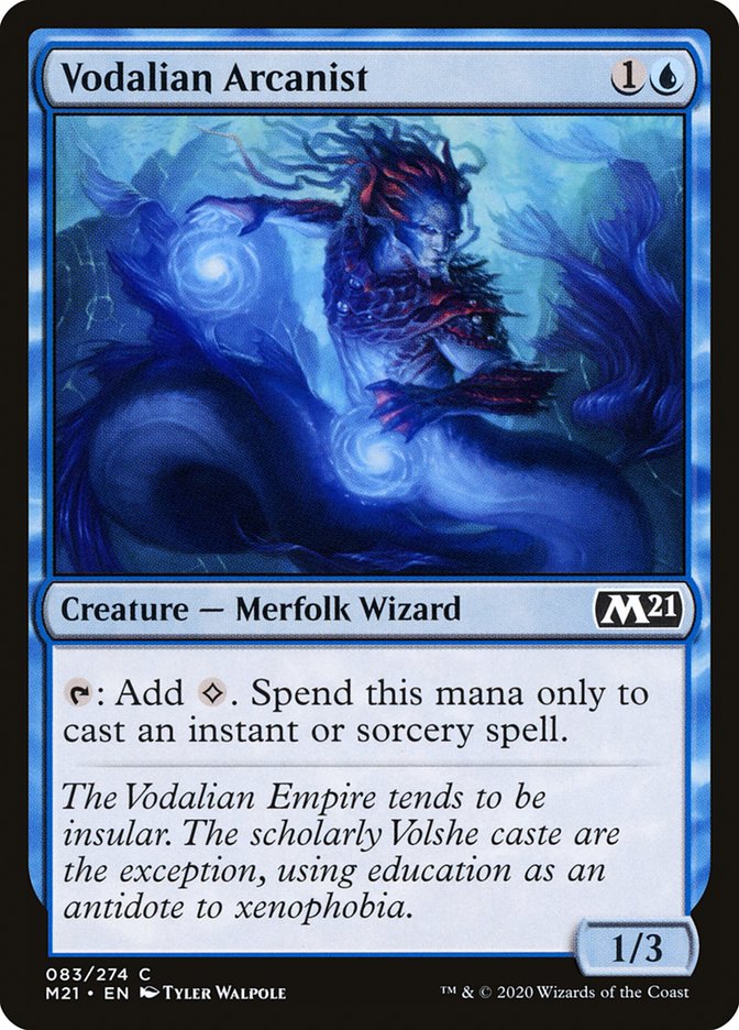 Vodalian Arcanist [Core Set 2021] | Odin's Place