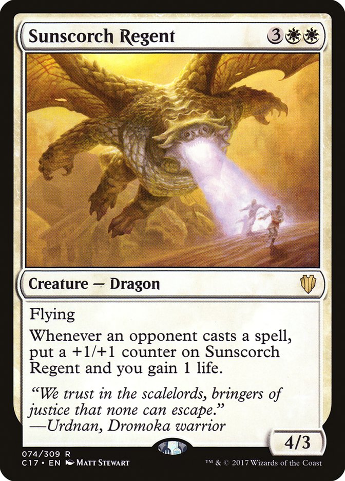 Sunscorch Regent (74) [Commander 2017] | Odin's Place
