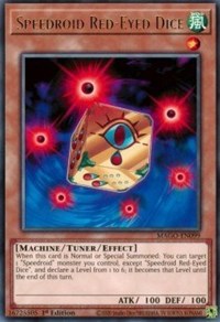 Speedroid Red-Eyed Dice [MAGO-EN099] Rare | Odin's Place