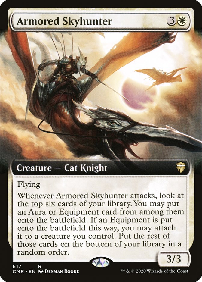 Armored Skyhunter (Extended Art) [Commander Legends] | Odin's Place