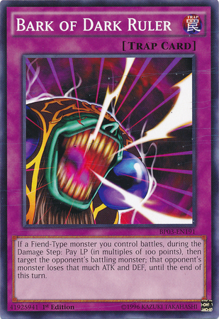 Bark of Dark Ruler [BP03-EN191] Common | Odin's Place