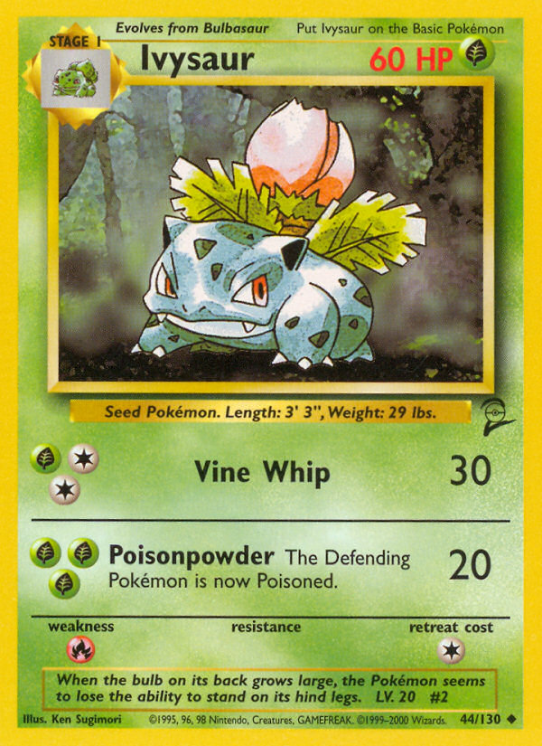 Ivysaur (44/130) [Base Set 2] | Odin's Place