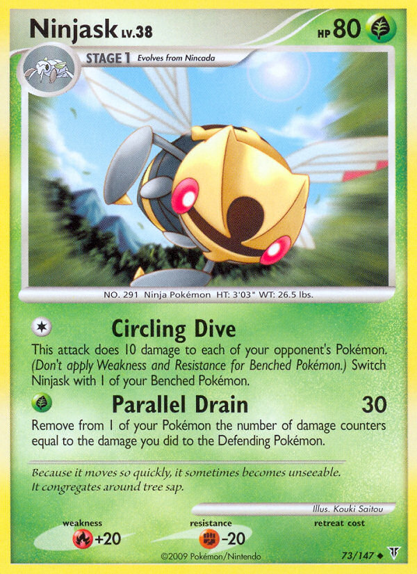 Ninjask (73/147) [Platinum: Supreme Victors] | Odin's Place