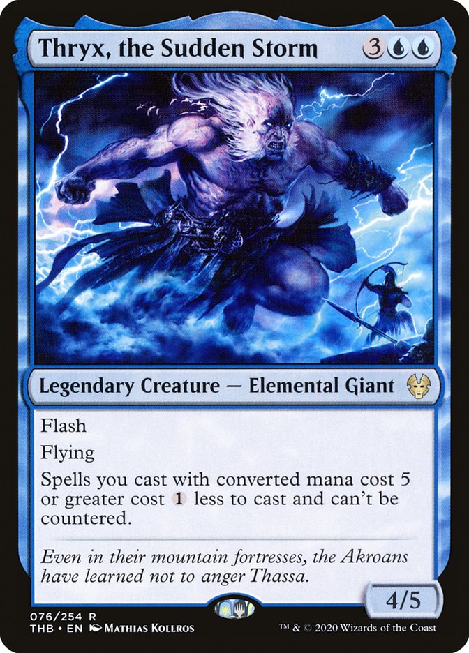 Thryx, the Sudden Storm [Theros Beyond Death] | Odin's Place