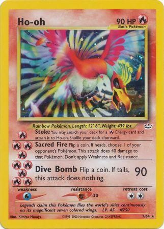 Ho-oh (7/64) [Neo Revelation Unlimited] | Odin's Place