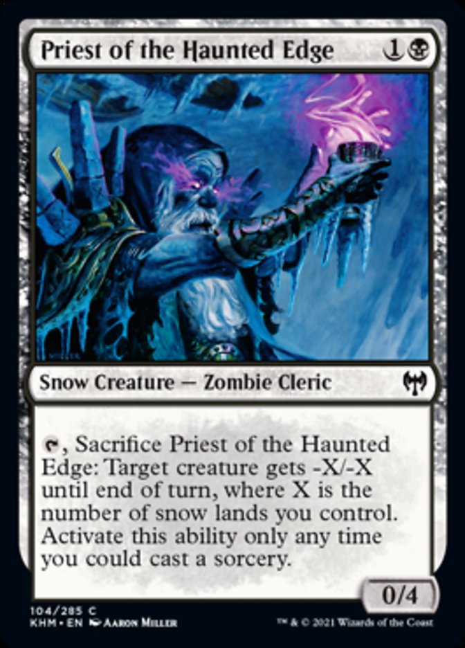 Priest of the Haunted Edge [Kaldheim] | Odin's Place