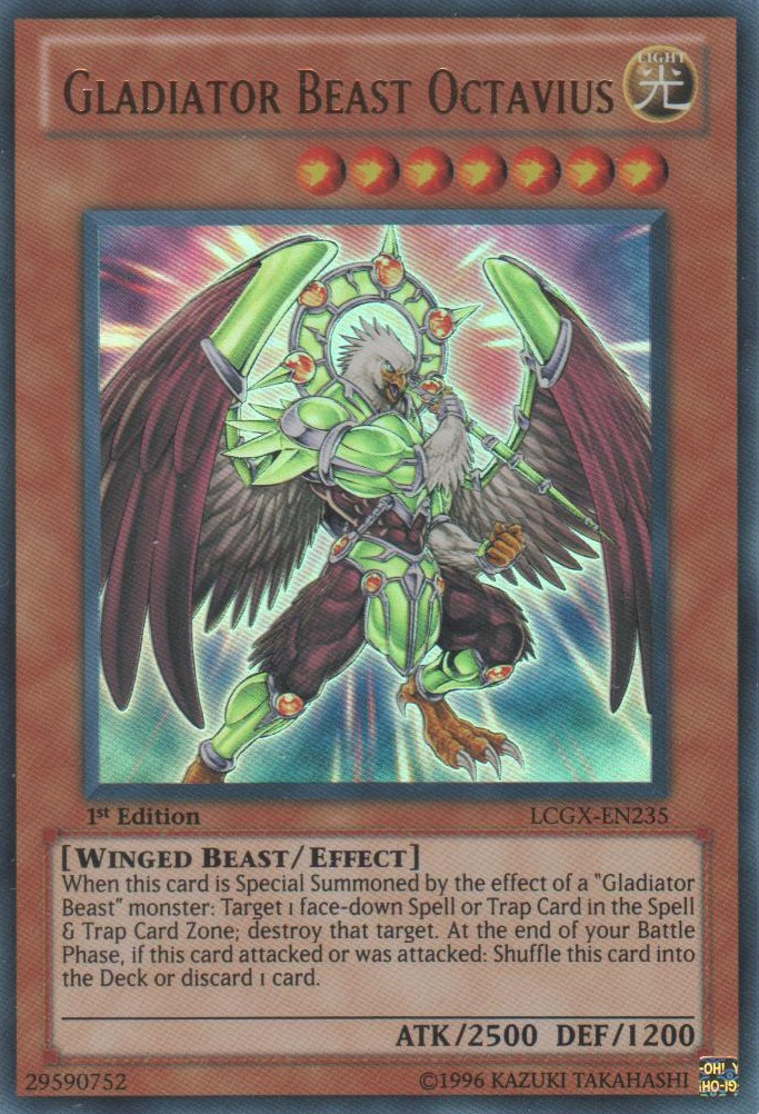 Gladiator Beast Octavius [LCGX-EN235] Ultra Rare | Odin's Place