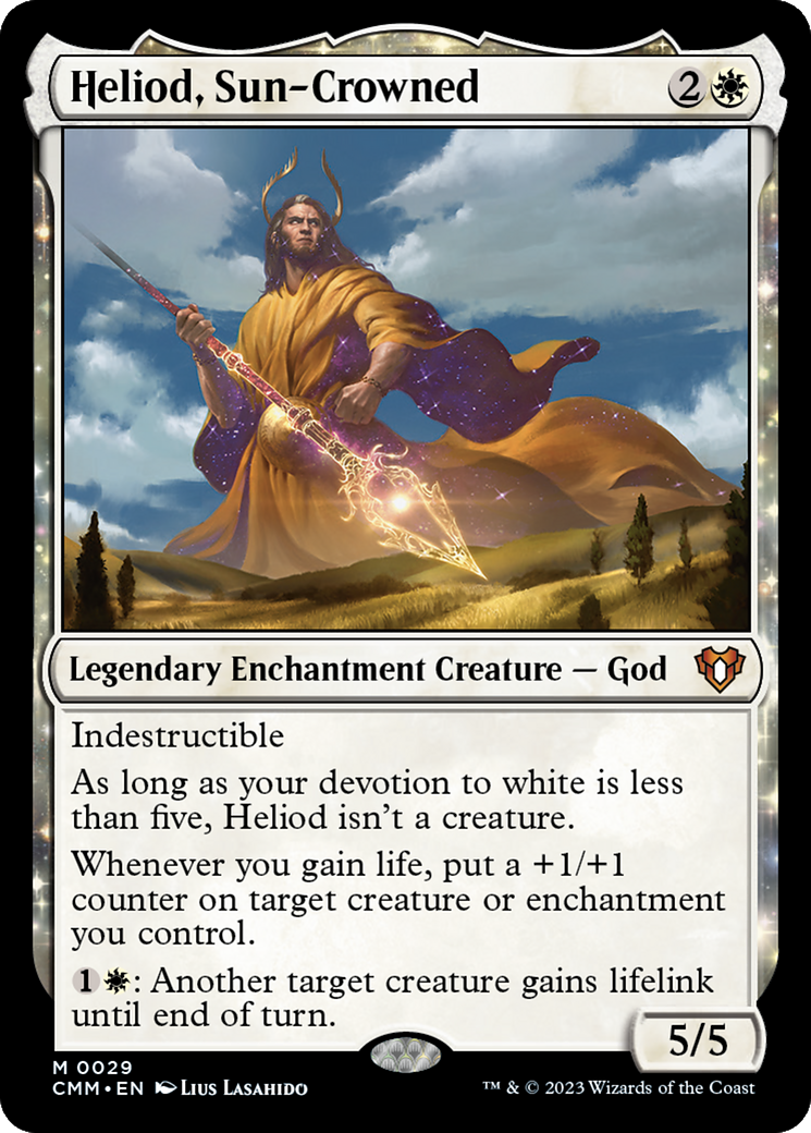 Heliod, Sun-Crowned [Commander Masters] | Odin's Place