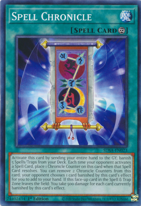 Spell Chronicle [SDSA-EN023] Common | Odin's Place