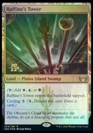 Raffine's Tower [Streets of New Capenna Prerelease Promos] | Odin's Place