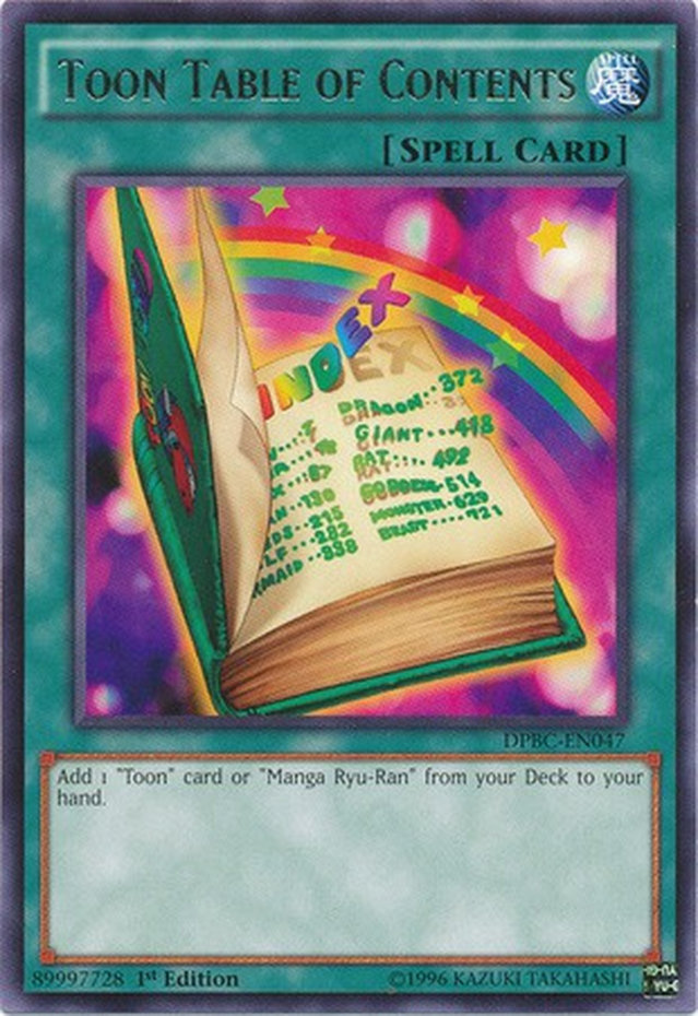 Toon Table of Contents [DPBC-EN047] Rare | Odin's Place