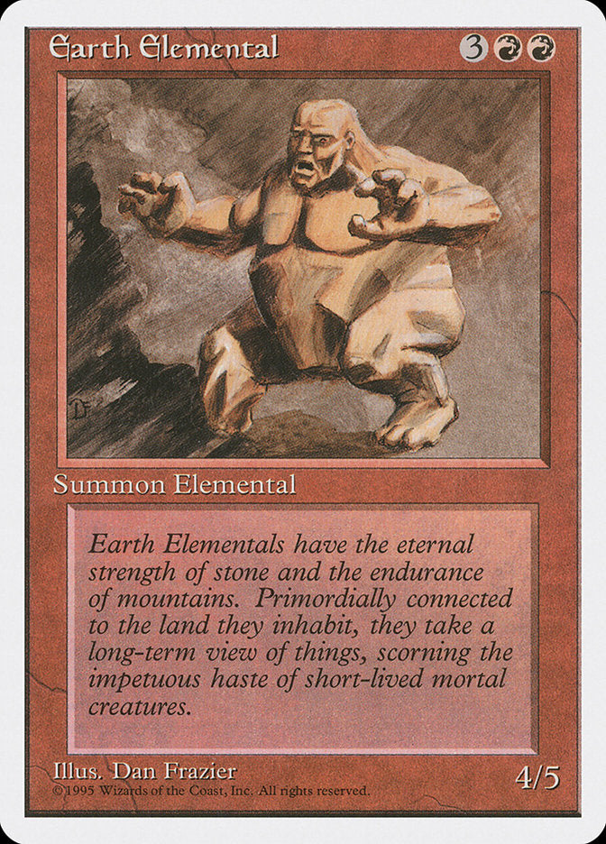 Earth Elemental (188) [Fourth Edition] | Odin's Place