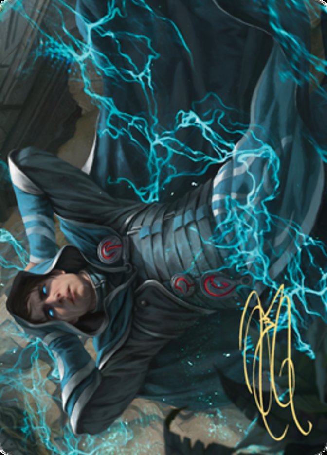 Maddening Cacophony Art Card (Gold-Stamped Signature) [Zendikar Rising Art Series] | Odin's Place