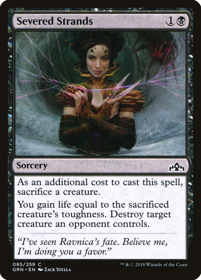 Severed Strands (85) [Guilds of Ravnica] | Odin's Place