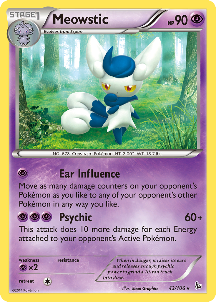 Meowstic (43/106) [XY: Flashfire] | Odin's Place