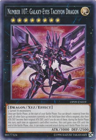 Number 107: Galaxy-Eyes Tachyon Dragon [OP09-EN019] Common | Odin's Place