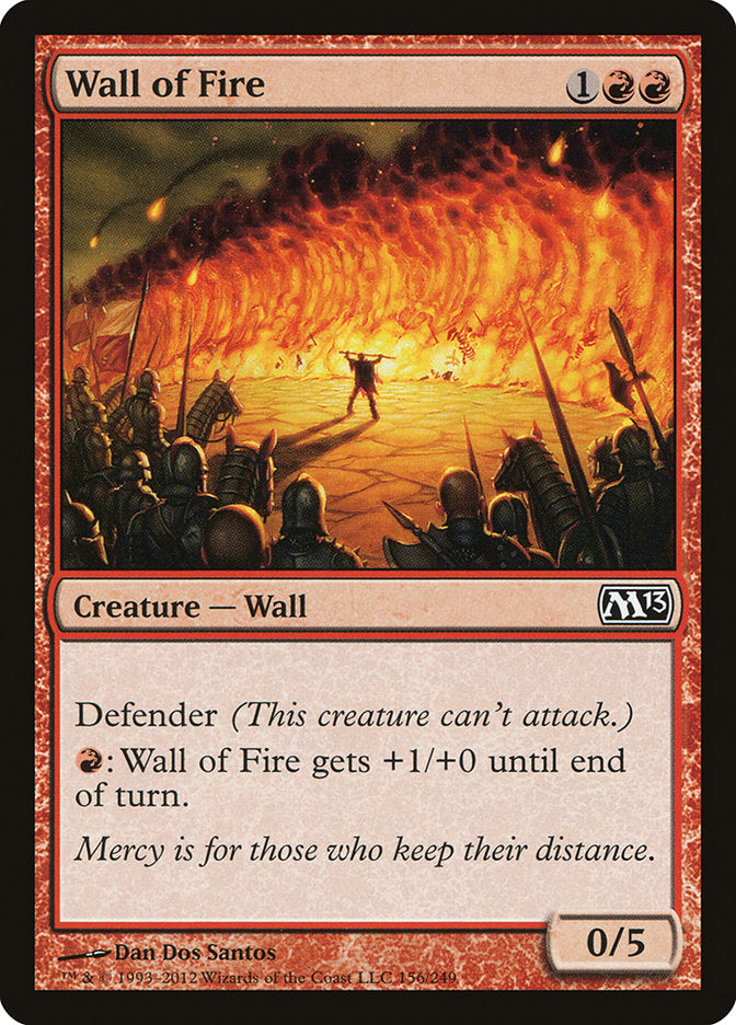 Wall of Fire (156) [Magic 2013] | Odin's Place