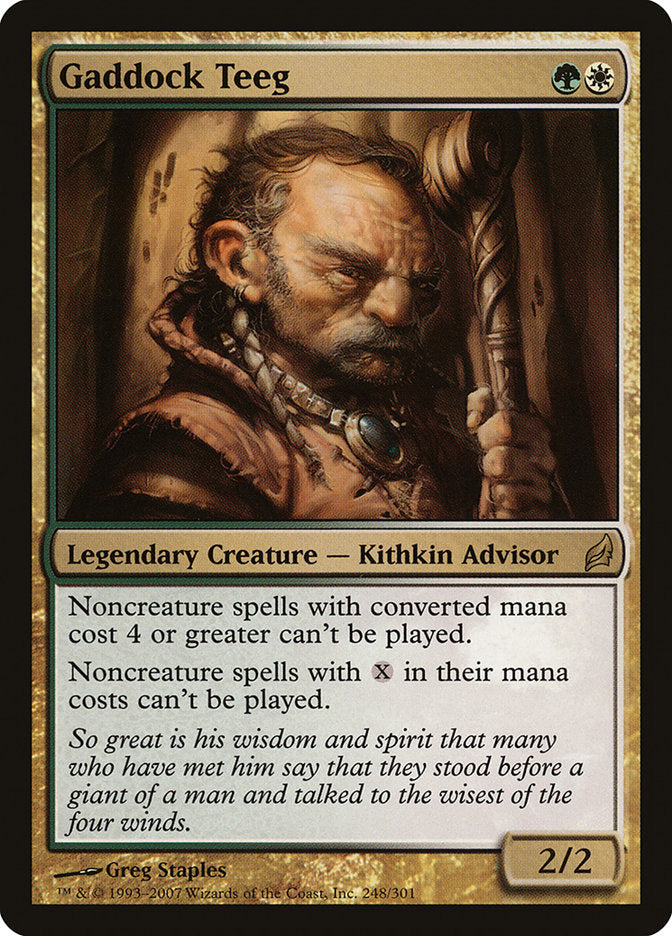 Gaddock Teeg (248) [Lorwyn] | Odin's Place