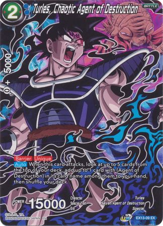 Turles, Chaotic Agent of Destruction (EX13-09) [Special Anniversary Set 2020] | Odin's Place