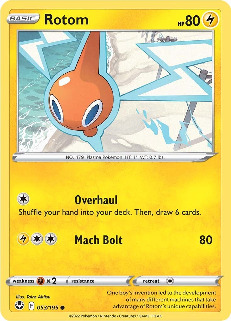 Rotom (053/195) [Sword & Shield: Silver Tempest] | Odin's Place