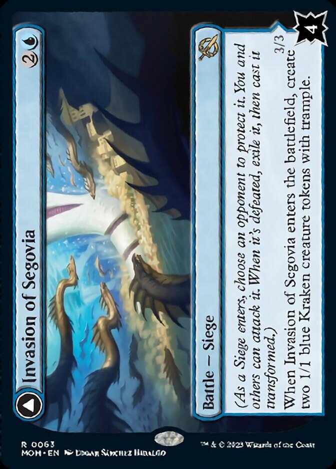 Invasion of Segovia // Caetus, Sea Tyrant of Segovia [March of the Machine] | Odin's Place