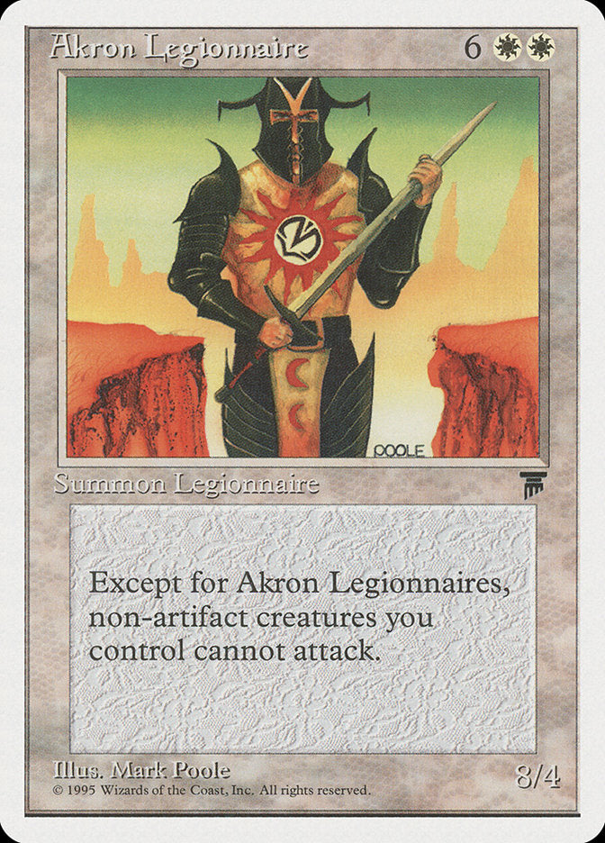 Akron Legionnaire (2) [Chronicles] | Odin's Place