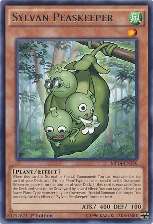 Sylvan Peaskeeper [MP14-EN196] Rare | Odin's Place