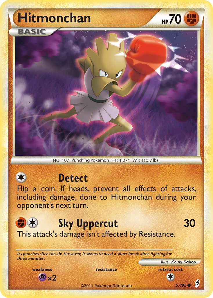 Hitmonchan (57/95) [HeartGold & SoulSilver: Call of Legends] | Odin's Place
