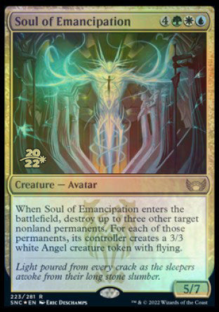 Soul of Emancipation [Streets of New Capenna Prerelease Promos] | Odin's Place