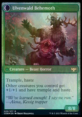 Ulvenwald Oddity // Ulvenwald Behemoth [Innistrad: Crimson Vow Prerelease Promos] | Odin's Place