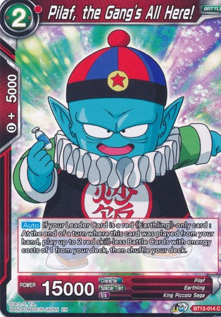 Pilaf, the Gang's All Here! (BT12-014) [Vicious Rejuvenation] | Odin's Place