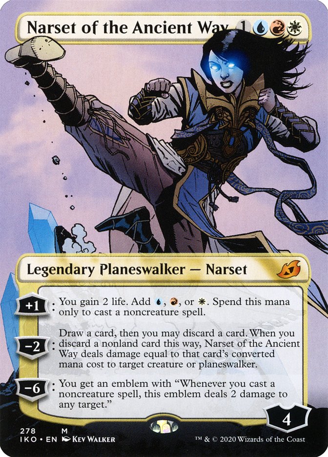 Narset of the Ancient Way (Borderless) [Ikoria: Lair of Behemoths] | Odin's Place