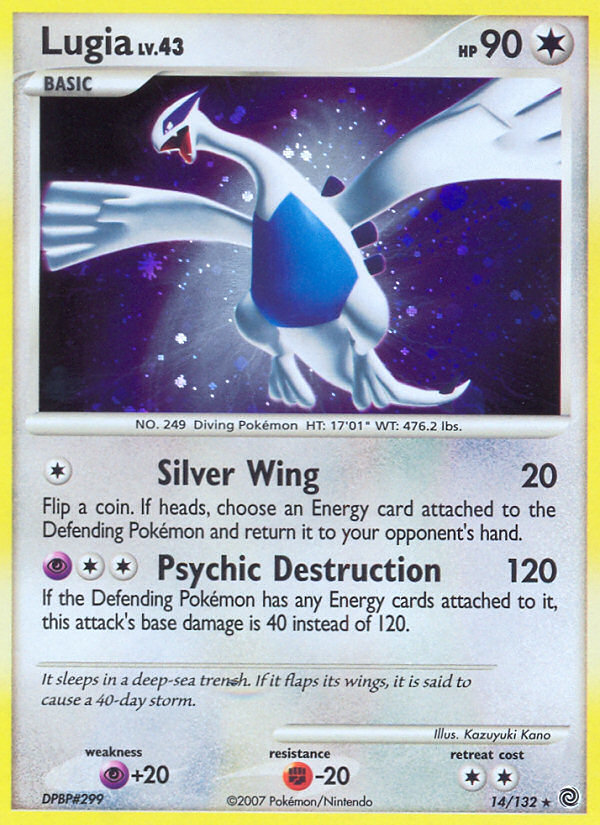 Lugia (14/132) [Diamond & Pearl: Secret Wonders] | Odin's Place