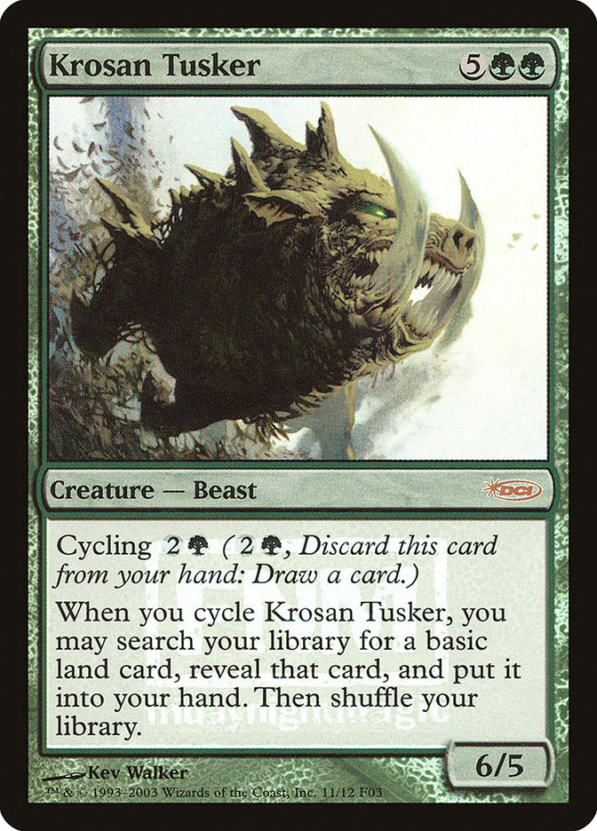Krosan Tusker (11) [Friday Night Magic 2003] | Odin's Place
