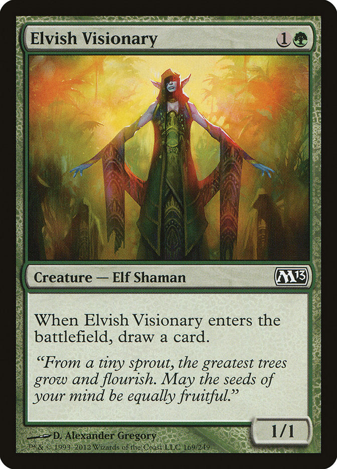 Elvish Visionary (169) [Magic 2013] | Odin's Place