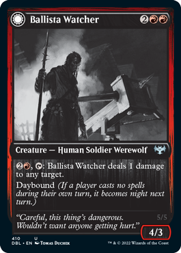 Ballista Watcher // Ballista Wielder [Innistrad: Double Feature] | Odin's Place