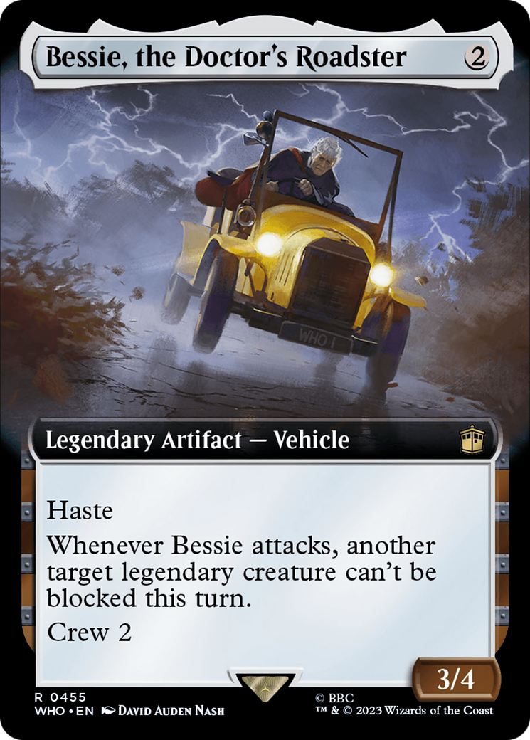 Bessie, the Doctor's Roadster (Extended Art) [Doctor Who] | Odin's Place